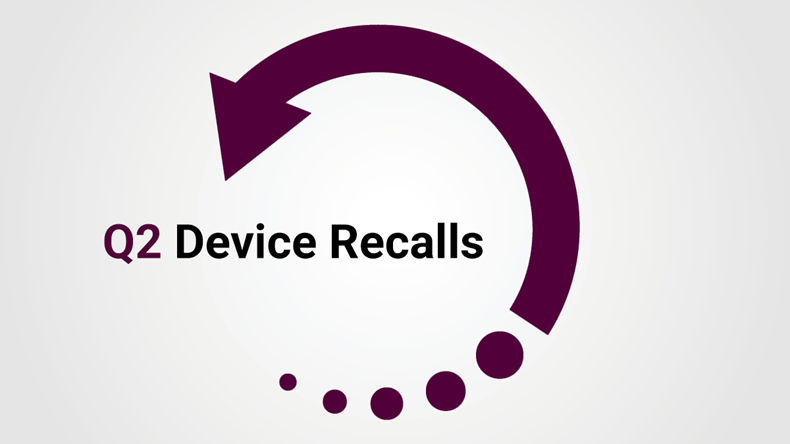 Q2 Device Recalls