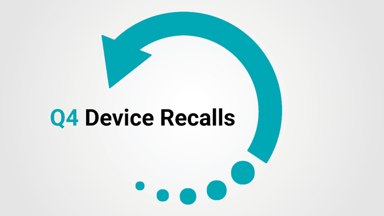 Q4 Device Recalls