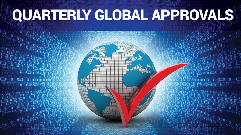 Quarterly Global Approvals