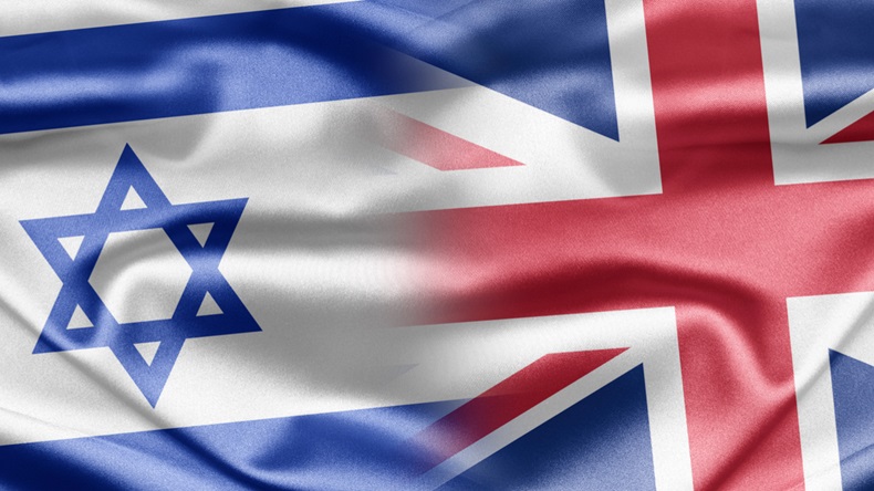 israel-uk-flag