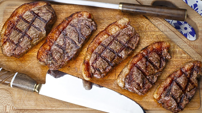 Grilled picanha, traditional Brazilian cut