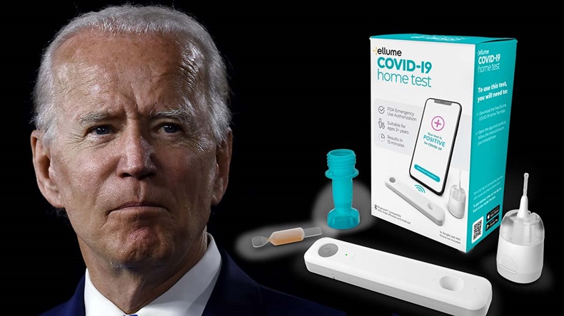 The Biden administration has given Ellume $213.8M to build a factory in the US to produce their at-home OTC COVID-19 test.