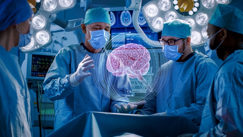 AR brain surgery 