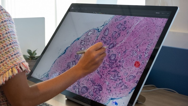 The Paige Prostrate software can be used by pathologists to find cancerous cells that otherwise would go undetected