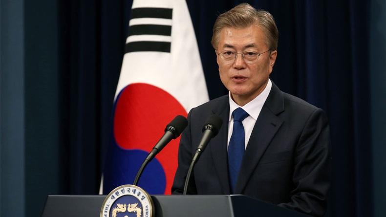 Moon Jae-in, president of South Korea